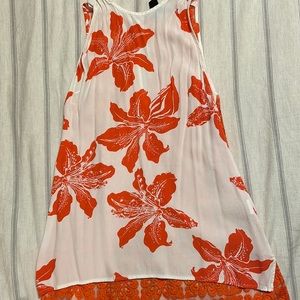 Work casual sleeveless top and underneath tank top